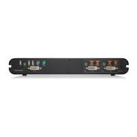 belkin secure 2 port dvi i kvm cable with audio and cac niap and level ...