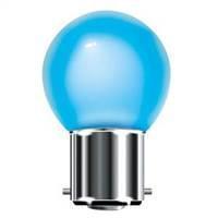 Bell 15w 45mm Round Ball Blue Vacuum Filled BC - 01512