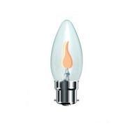 Bell Flicker Candle Clear BC - 00444