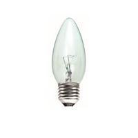 Bell 60w Tough Lamp Candle Clear ES - 00096