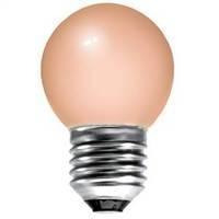 bell 15w 45mm round ball pink vacuum filled es 01517