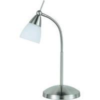 Bedside light Eco halogen G9 35 W Paul Neuhaus Pino 4430-55 Steel