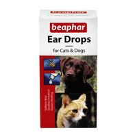 Beaphar Ear Drops for Cats and Dogs 15ml
