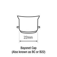 Bell 4W Vintage Tubular LED - B22/BC