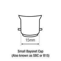 Bell 4W Vintage Candle LED - B15/SBC