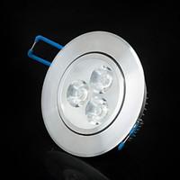 Bestlighting 3 W 3 High Power LED 250-300lm LM 6000-6500K K Warm White/Cool White Rotatable LED Downlights AC 100-240 V