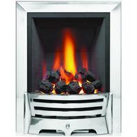 Be Modern Mayfair Deepline 180mm Inset Gas Fire Chrome