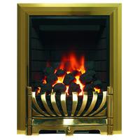 Be Modern Avantgarde Deepline 180mm Inset Gas Fire Brass