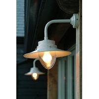 belfast mounted garden wall light in industrial style