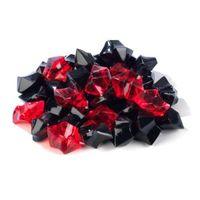 beldray modern acrylic black red replacement fuel effect crystals