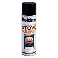 Beldray Black Matt Stove Spray Paint