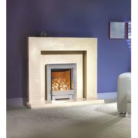 be modern lauren 44in marble fireplace