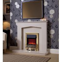 Be Modern Melrose Marble Fireplace