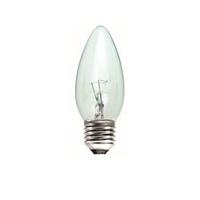 Bell 40w Tough Lamp Candle Clear ES - 00066