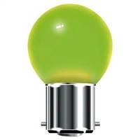 Bell 15w 45mm Round Ball Green Vacuum Filled BC - 01514