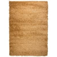 beige non shed shaggy rug vancouver 110x160