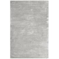 bellagio silver viscose plain rug