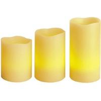 Best Season LED Candle Wax x3 with Remote (66-70)