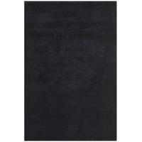 Bellagio Black Plain Viscose Rug