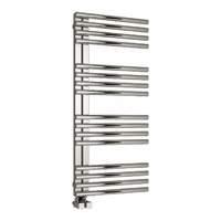 bentans adora stainless steel towel radiator w 500mm x h 800mm