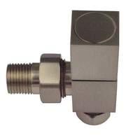 Bentans Qube Brushed Nickel Valve Straight