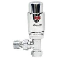 Bentans Elegance Chrome Thermostatic Radiator Valve Straight