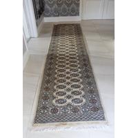 beige pakistan bokhara oriental runner rug