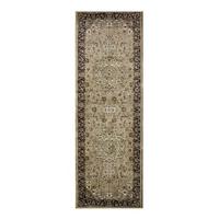 Berber Beige Traditional Border Design Rug - 1978 Westbury - 80 cm x 300 cm (2ft 7\