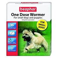 Beaphar One Dose Wormer for Small Dogs 3 Tablets (Pack of 3)