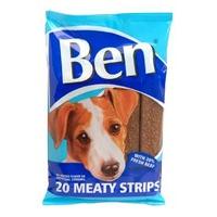 Ben Beef Meaty Strips (20 Sticks)