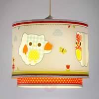 beautiful pendant light buhos with owl motive