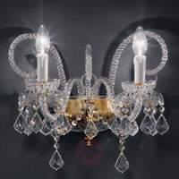 Beautiful PRINZ crystal wall light