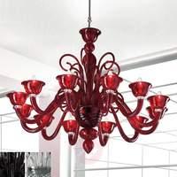 Beautiful BARNABA chandelier, 12-light, clear