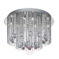 BEATRIX ceiling light with crystals