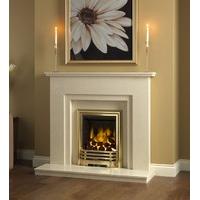 Be Modern Clara Marble Fireplace