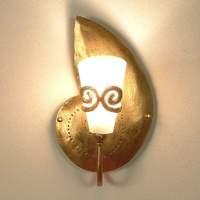 Beautiful wall lamp RIFUGIO SCHNECKE gold right