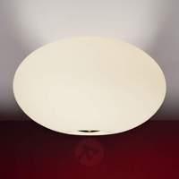 Beautiful ceiling light AIH 38 cm cream matte