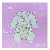 Bedtime Buddies Flop Bunny Canvas