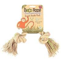 Beco Things Jungle Rope, Double Knot, Large, Natural Hemp And Cotton Play Toy