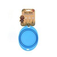 beco pets travel bowl small blue