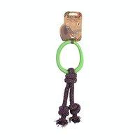 Beco Pets Beco Hoop On Rope, Small, Green