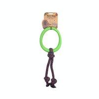 beco pets beco hoop on rope large green