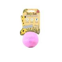 Beco Ball - Natural Rubber Hollow Chew Toy For Dogs - Extra Strong - M - Pink