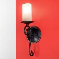 bente wall light rustic candle look