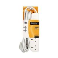 Belkin 4-Way Economy Surge Protector F9E400UK3M