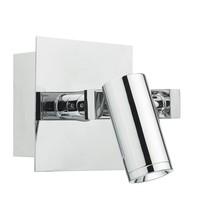 BEX0750 BEX LED Fully Directional Wall Light In Polished Chrome