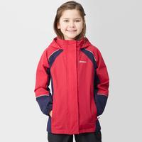 Berghaus Girl\'s Callander Waterproof Jacket, Mid Pink