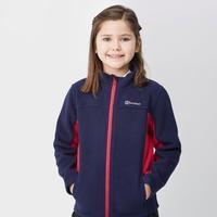 berghaus girls tyndrum fleece blue blue