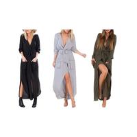 Belted Shirt Maxi Dress - 3 Colours