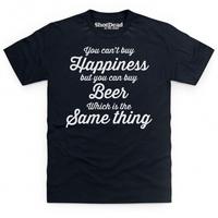 Beer Happiness T Shirt